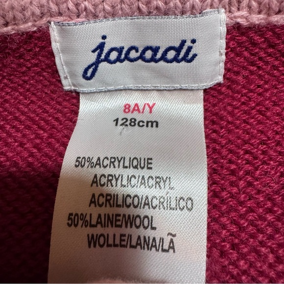 Jacadi Cardigan Sweater- Girls 8 - Picture 2 of 3